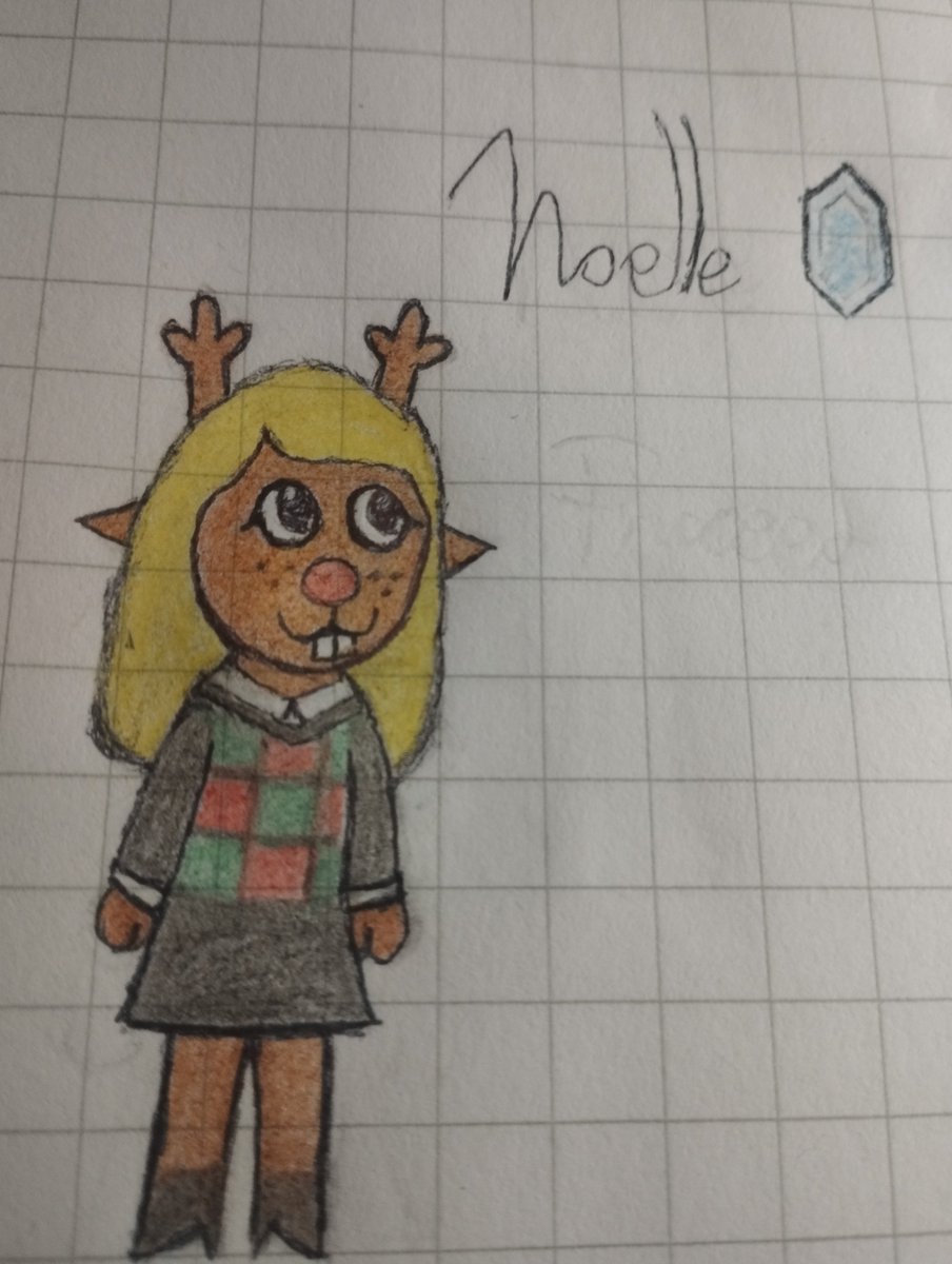Noelle #Deltarune #DeltaruneChapter2 #DeltaruneChapter4 #deltarunefanart #noelleholiday #noelledeltarune