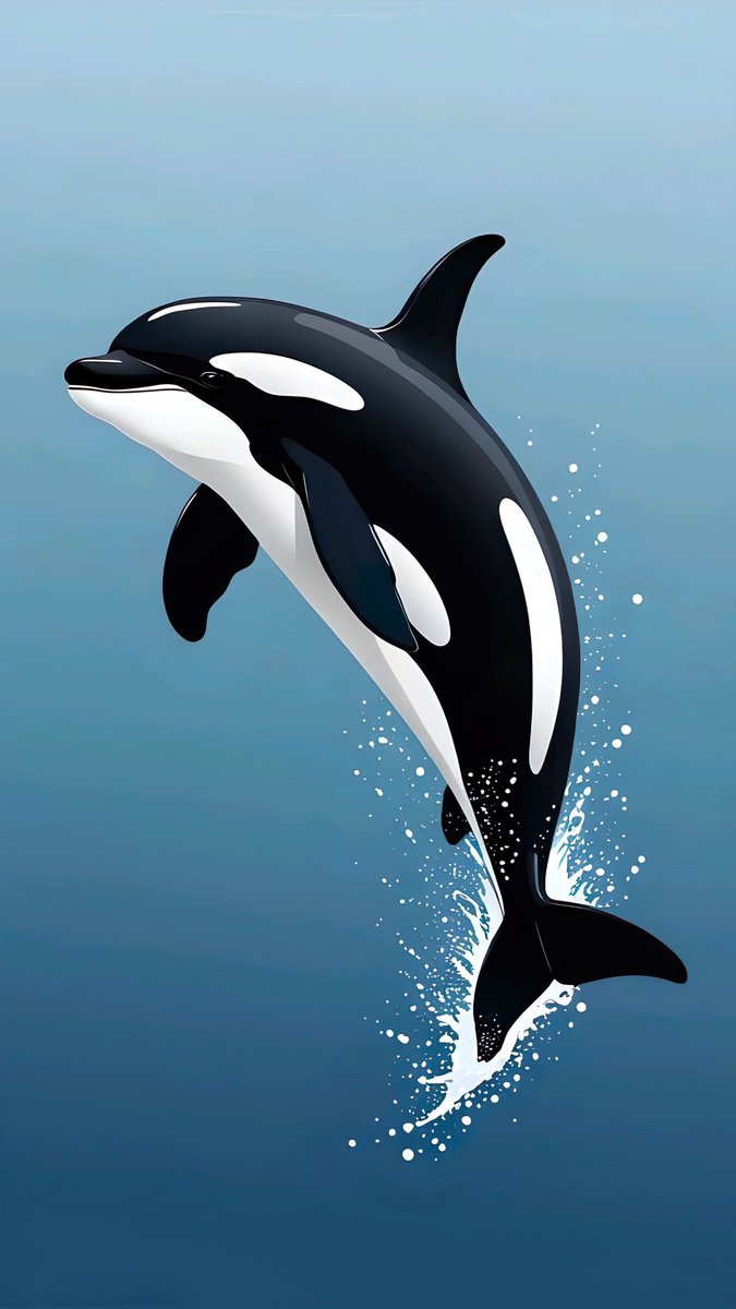 Toon dolphin 🐬 ....load 4k