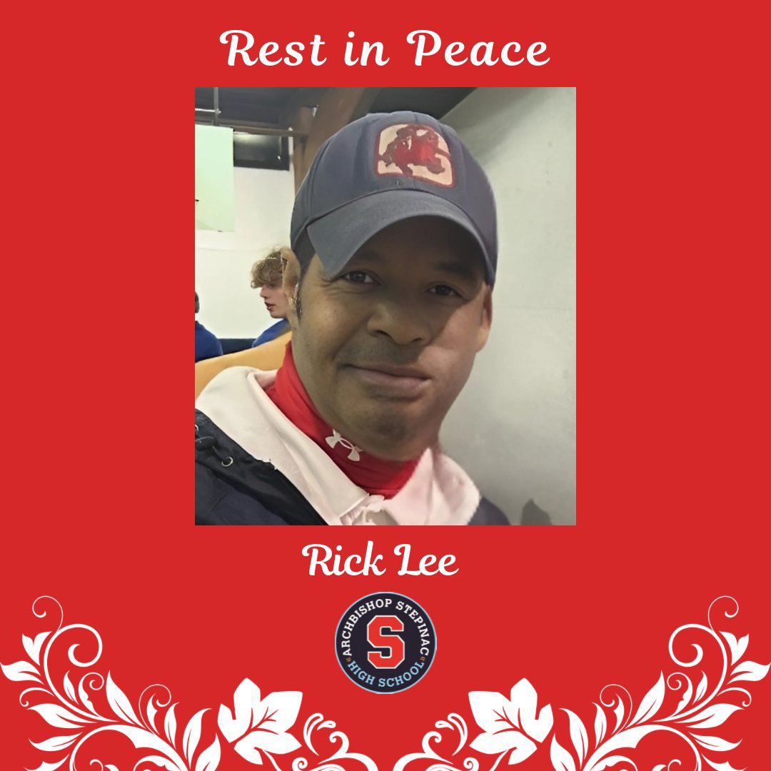 nflagent_FitLaw's tweet image. I was shocked &amp;amp; deeply saddened to hear the news yesterday that Stepinac lost another member of the Family too soon. 

My deepest sympathy &amp;amp; prayers for Coach Rick Lee &amp;amp; his family &amp;amp; friends. May you be in a place of peace, solitude, &amp;amp; happiness. Rick was with Stepinac for 17…