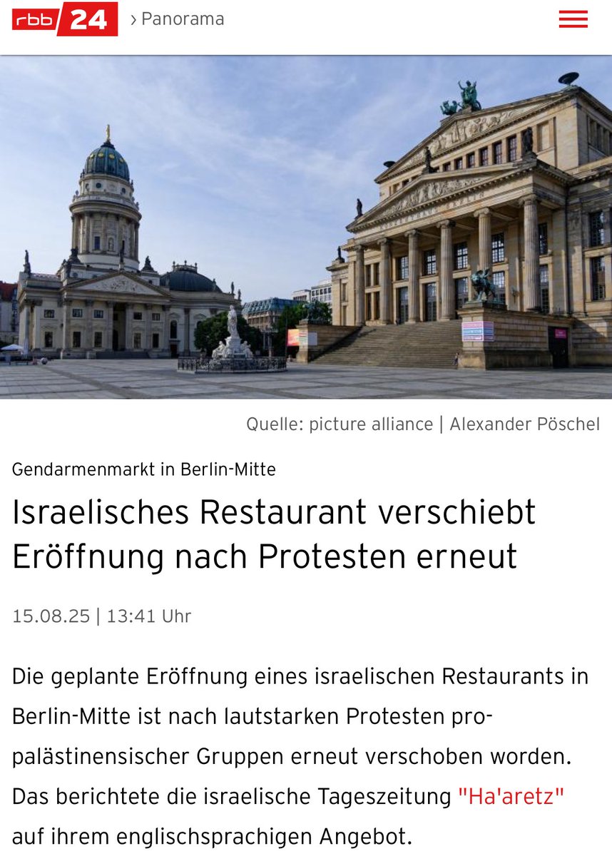 In Salzburg wird ein Film über jüdisches Leben zensiert. In Berlin wird die Eröffnung eines israelischen Restaurants blockiert. Europa 2025: Die Realität schafft Fakten – und die Politik wiederholt ihr Mantra, Antisemiten hätten hier keinen Platz. Die Wahrheit ist: Genau das