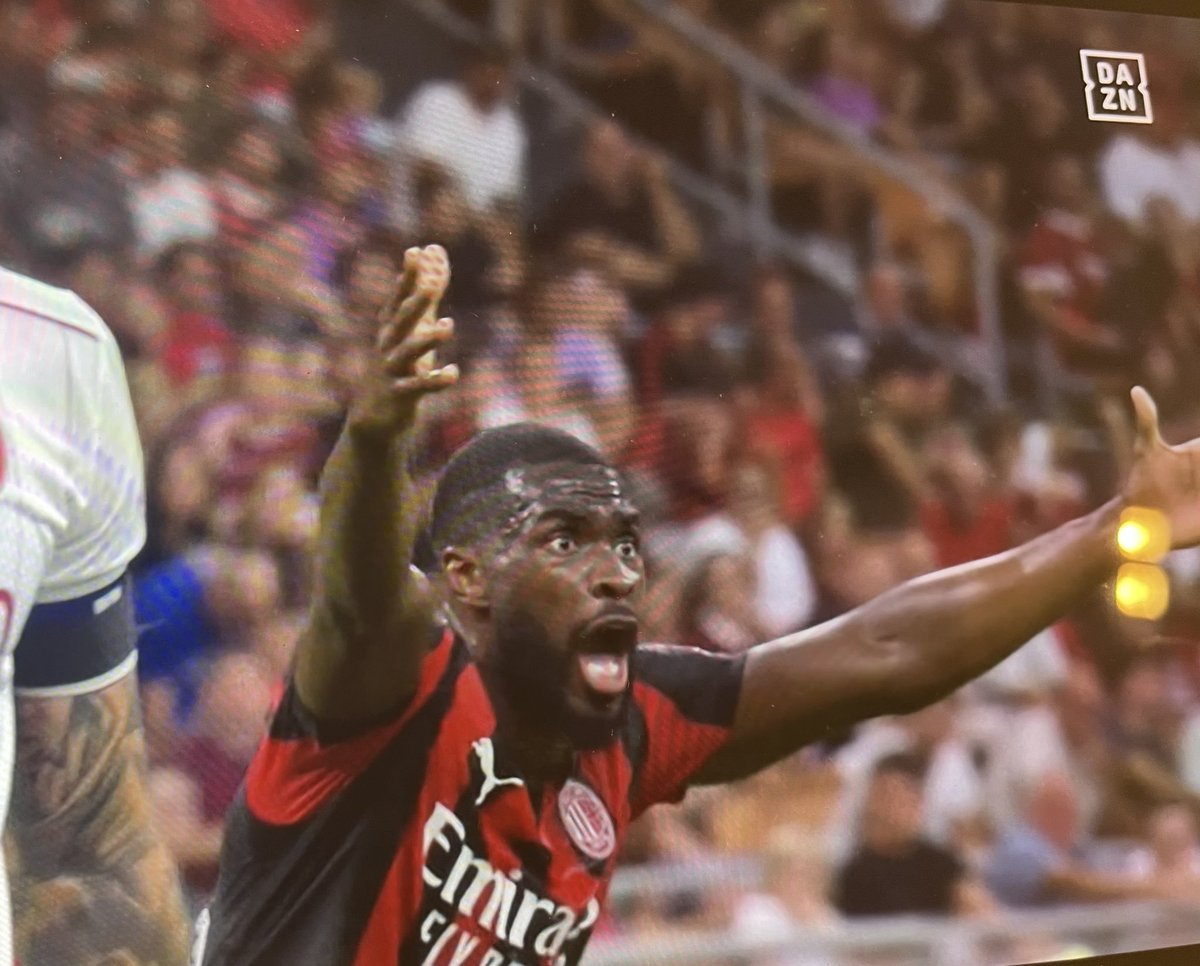 One game without Tomori crashing out at the ref is all I ask for