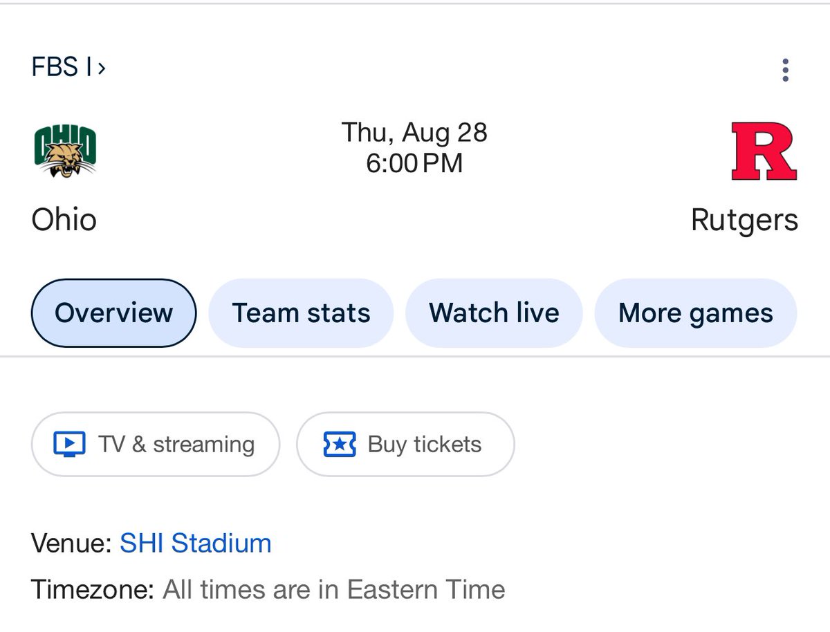 I’m feeling good about this being the game that restarts the the MAC>B1G streak
