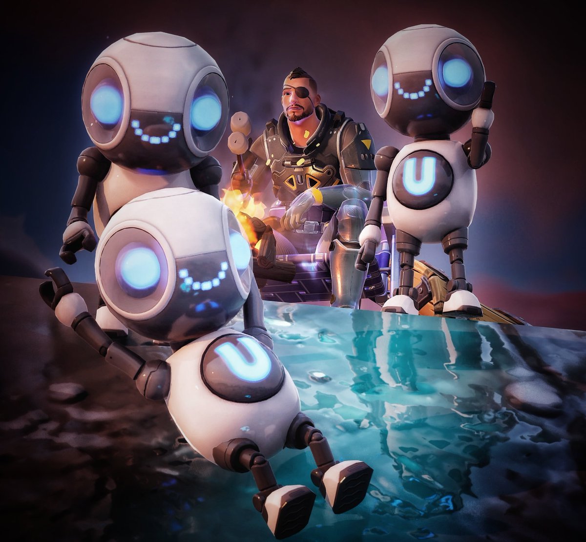 Dejo por aquí la última de hoy y me voy a dormir... Buenas noches 🥛
#Fortnite
#Fortography
#FortniteShockNAwesome

🔸#EpicPartner