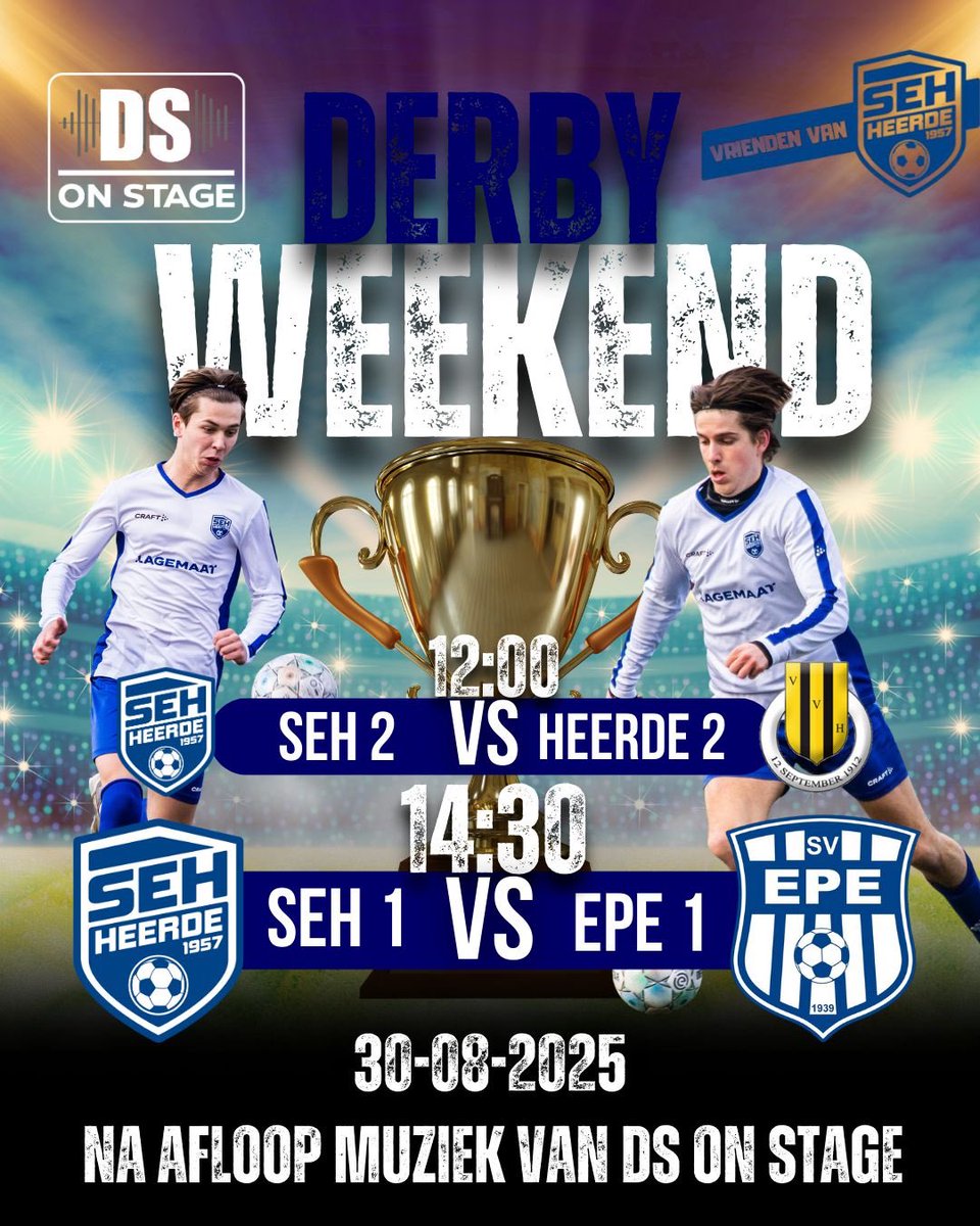 Ook het nieuwe seizoen, zijn de vrienden er weer voor vertier en gezelligheid #party #feestindetent #DSonStage #vriendenvanSEH 

Zorg dat je er bij bent !!