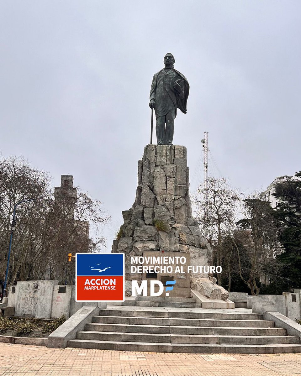 🇦🇷 Hoy recordamos un nuevo aniversario del paso a la inmortalidad del General José de San Martín.

En Mar del Plata, su monumento se alza imponente y nos recuerda que la libertad, la justicia y la unidad no son solo parte de la historia: son valores que tenemos que defender todos