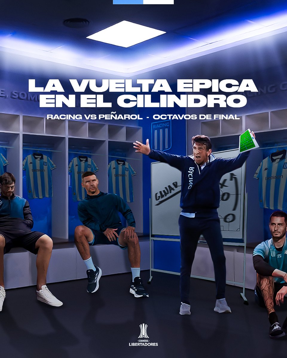 Sika (@sikacreative) on Twitter photo Dia de partido - <a href="/RacingClub/">Racing Club</a> <a href="/Libertadores/">CONMEBOL Libertadores</a>.
La vuelta epica en el cilindro 💙🤍
Se agradece apoyo Dia de partido - <a href="/RacingClub/">Racing Club</a> <a href="/Libertadores/">CONMEBOL Libertadores</a>.
La vuelta epica en el cilindro 💙🤍
Se agradece apoyo