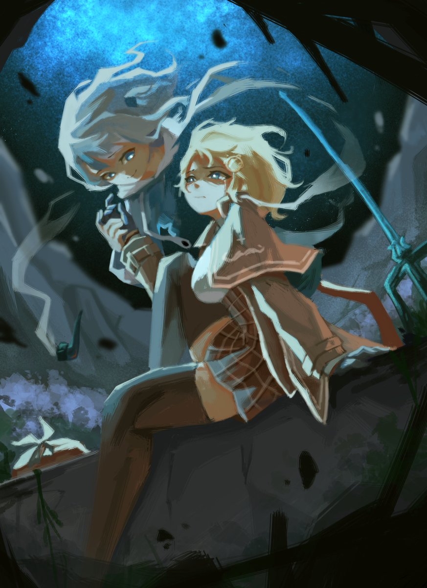 Some comfort at the end of the world...
#gawrt #ameliaRT