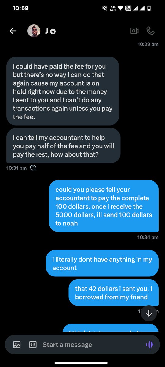 themacjumper's tweet photo. @Jayecane Be careful guys.I got scammed. It was my fault in the end. https://t.co/ggSfUaxZT7
