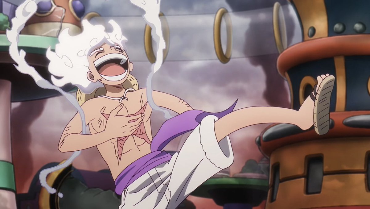 Gear 5 Luffy screenshots from today’s episode! 

#ONEPIECE #ONEPIECE1140