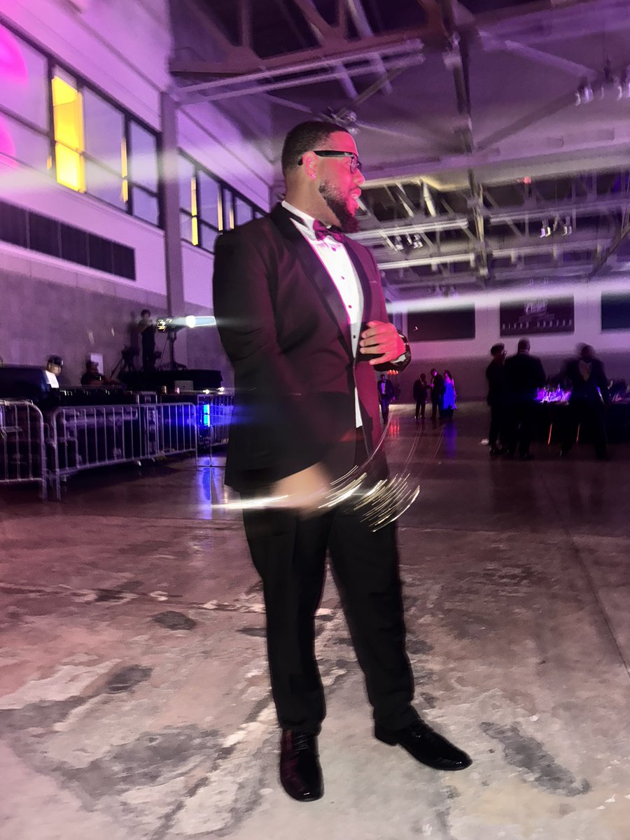 Some people bring a plus one… I brought the Emmy! 🤵🏽‍♂️🏆