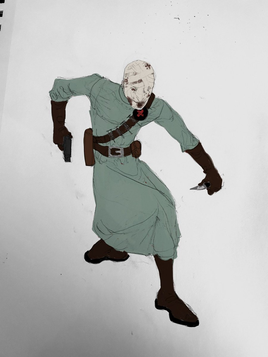 scarecrow, firefly, me freeze, hush 👍
wanted to give crane an 1800s attire. i wanted firefly to have a leather suit because it would reflect flames more and look cool, freeze was inspired by hr giger biomechanism, and hush has hospital scrubs