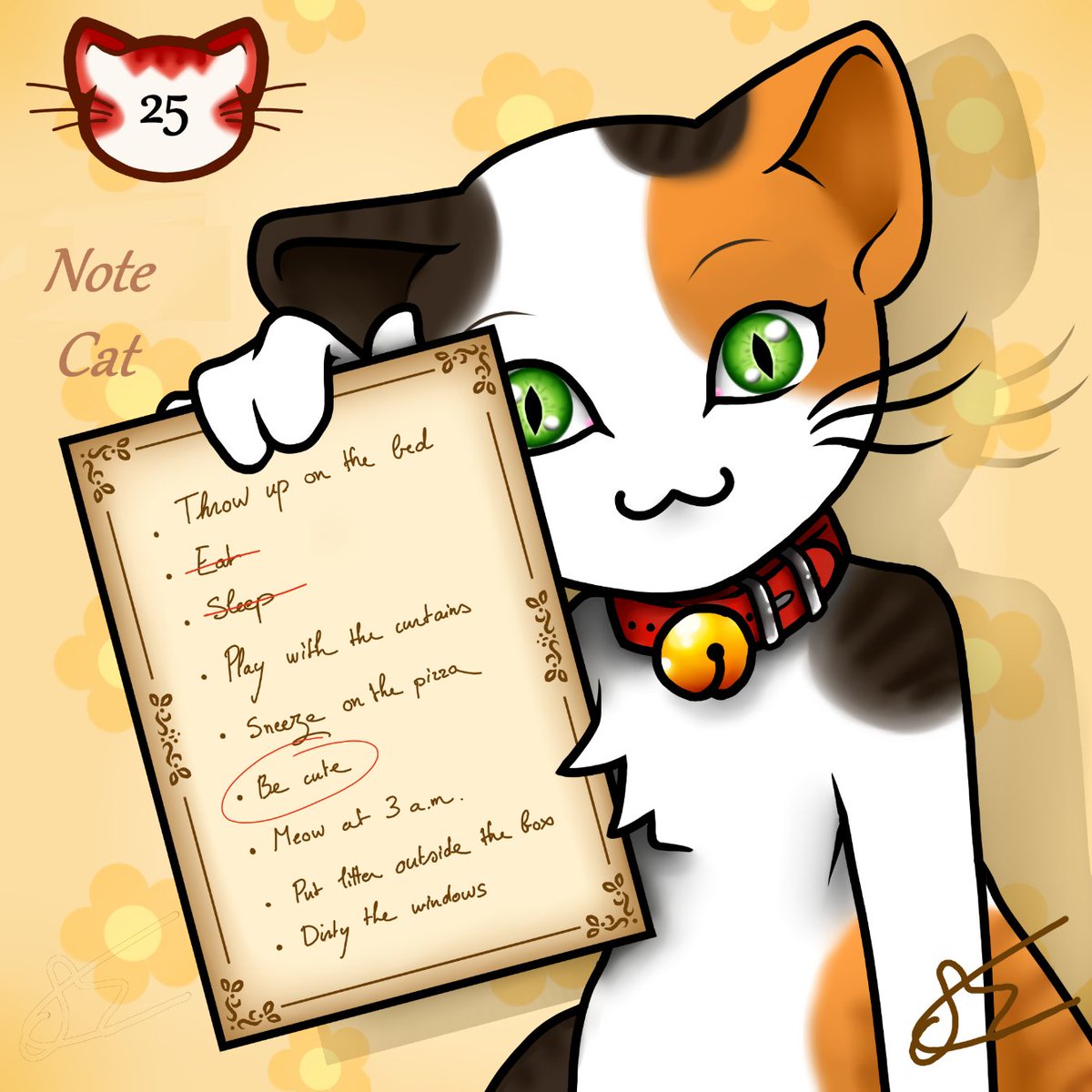 Aurorewolf37's tweet photo. Je ne savais pas lequel mettre en avant, alors je mets les deux idรฉes pour Note Cat du #catvember
@catvember #catvember2025 #catvembercaturdays #catvembernotecat #catvember2025notecat #catdrawing #catillustration #drawingchallenge #ink #art #inkwork #inkwork https://t.co/rIEthuYB6h