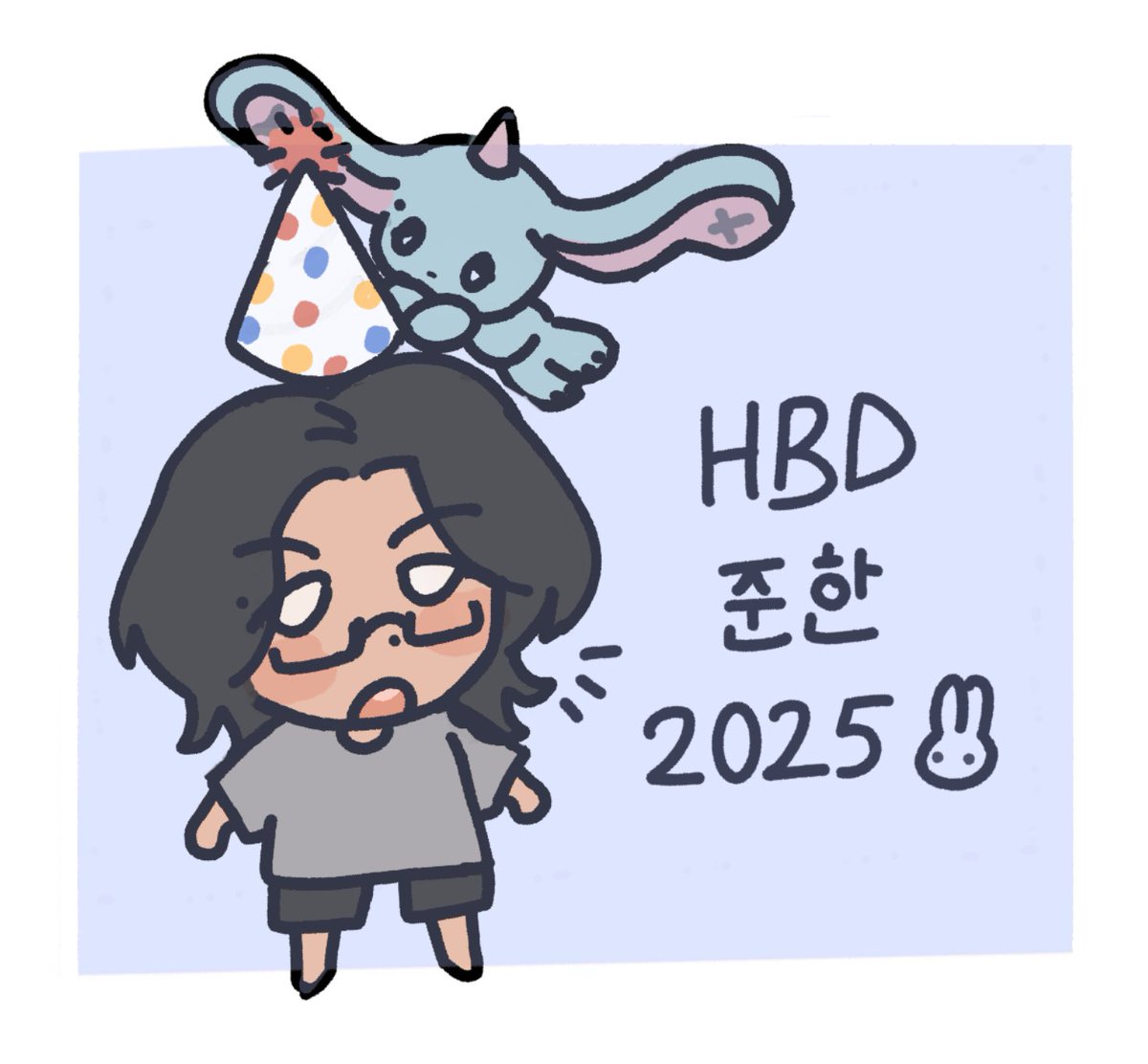 small doodle for the bday man 

#HappyJunHanDay
#보무리대장_준한아_생일축하해
#CongraTYOlations_JunHanDay