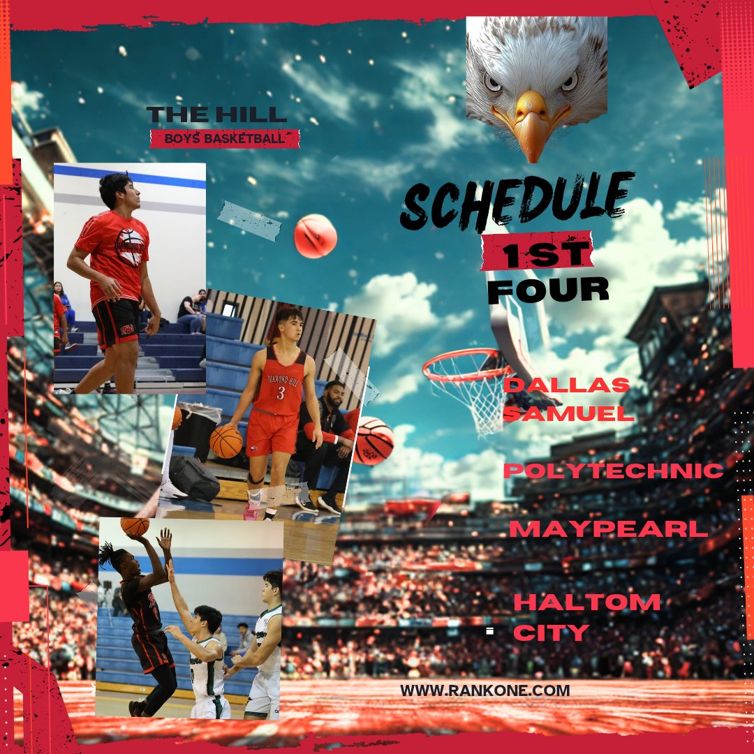 Can't ever be too early!!! 
👇🏼1st FOUR OPPONENTS 
🏀 Season Begins in 73 Days🏀
See you soon...Eagle Ready 🦅