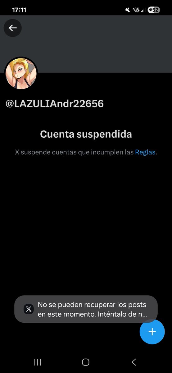 Tenia que pasarme alguna vez....mi cuenta principal fue baneada ahora estoy exageradamente triste....