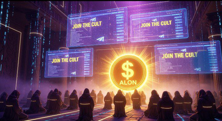 $ALON isn't a token, it's a cult. It's not for the curious, it's for believers. 

For those who see beyond the price, endure the FUD, and keep shouting WAGMI. 

$ALON is culture, it's community, it's revolution. 

The cult doesn't die, it grows stronger.