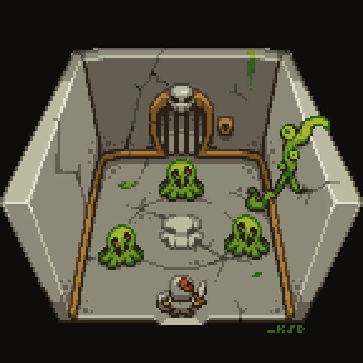 Daily Repost: Dungeon Room.....................🌊
#pixelartist #pixelart #art #ドット絵