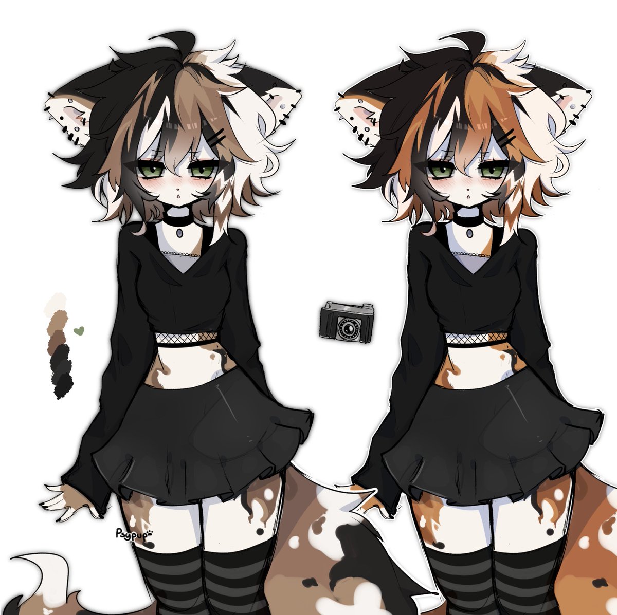 Horror game protagonist Calico 📷
Open on my Toyhouse <3