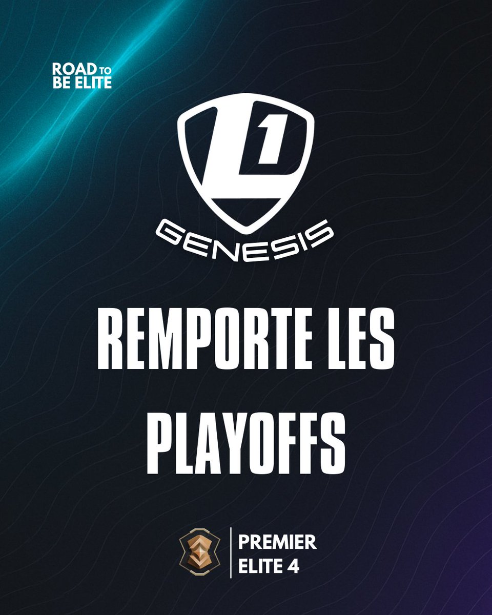 🔥 VICTOIRE PLAY-OFF 🔥

Level One Genesis s’impose 3-0 et valide sa montée en division supérieure ! 💪

📍 Map 1 : Haven ➝ ✅
📍 Map 2 : Corrode ➝ ✅
📍 Map 3 : Haven ➝ ✅

Un énorme GG à l’équipe pour cette perf 👏
#LevelOneGenesis #PlayOffs #Victory