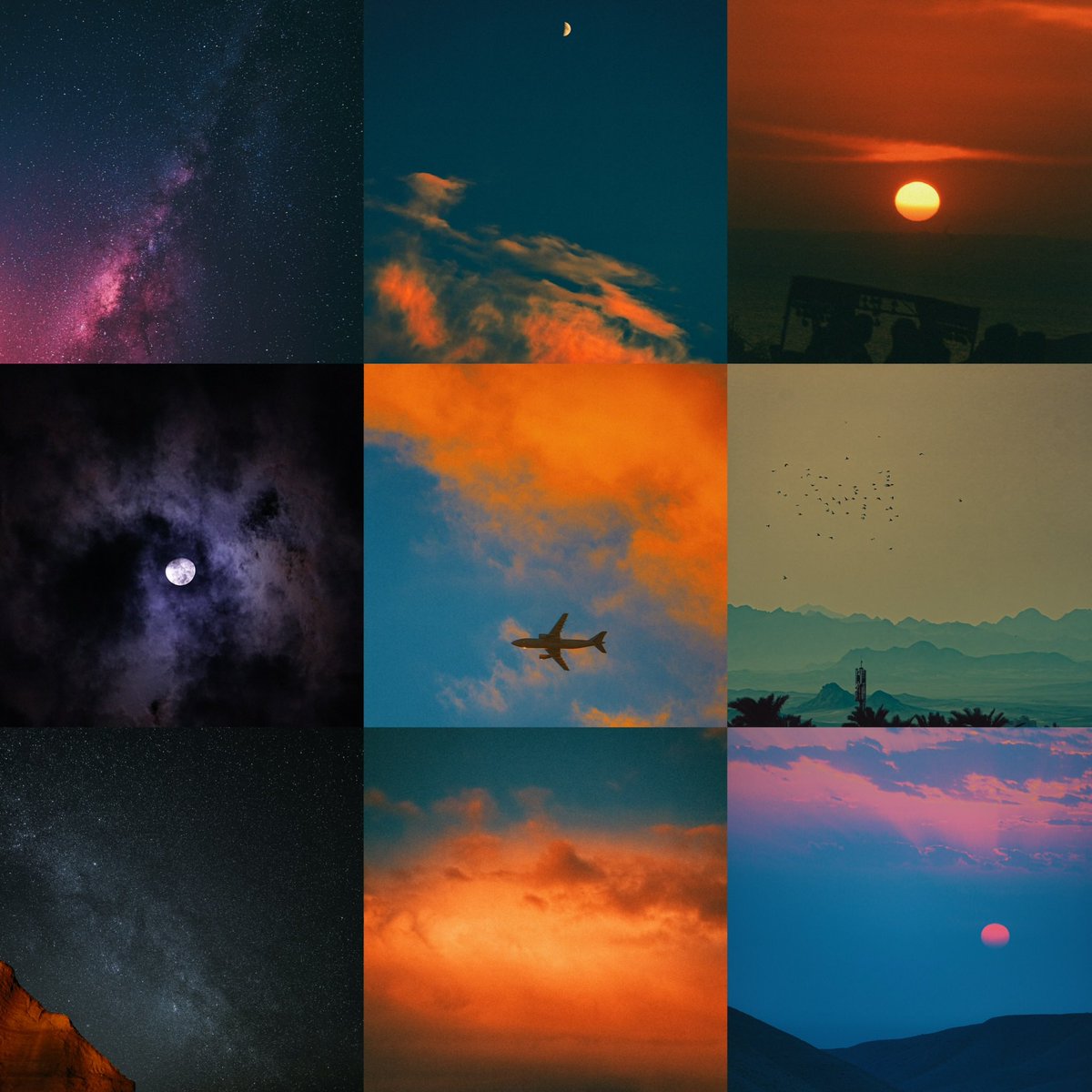 در ستایش آسمون 🤌🏿