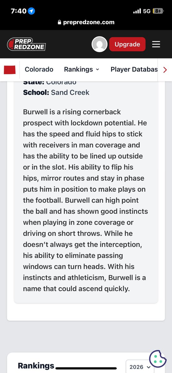 Ryan Burwell (@ryanburwell7) on Twitter photo Thank you <a href="/RobertLDavisIV/">RobertLDavisIV</a> for my evaluation, ready for a big senior season! <a href="/PrepRedzone/">Prep Redzone 🏈</a> <a href="/PrepRedzoneCO/">Prep Redzone Colorado</a> Thank you <a href="/RobertLDavisIV/">RobertLDavisIV</a> for my evaluation, ready for a big senior season! <a href="/PrepRedzone/">Prep Redzone 🏈</a> <a href="/PrepRedzoneCO/">Prep Redzone Colorado</a>