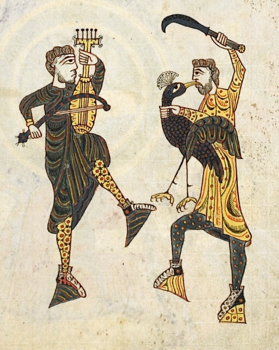 Ennius (@red_loeb) on Twitter photo Fiddling while the world burns 🔥
BL Add 11695; Beatus of Liébana, Commentary on the Apocalypse; 1091CE - 1109 CE; Spain, N; f. 86r
<a href="/BLMedieval/">Medieval Manuscripts</a> Fiddling while the world burns 🔥
BL Add 11695; Beatus of Liébana, Commentary on the Apocalypse; 1091CE - 1109 CE; Spain, N; f. 86r
<a href="/BLMedieval/">Medieval Manuscripts</a>