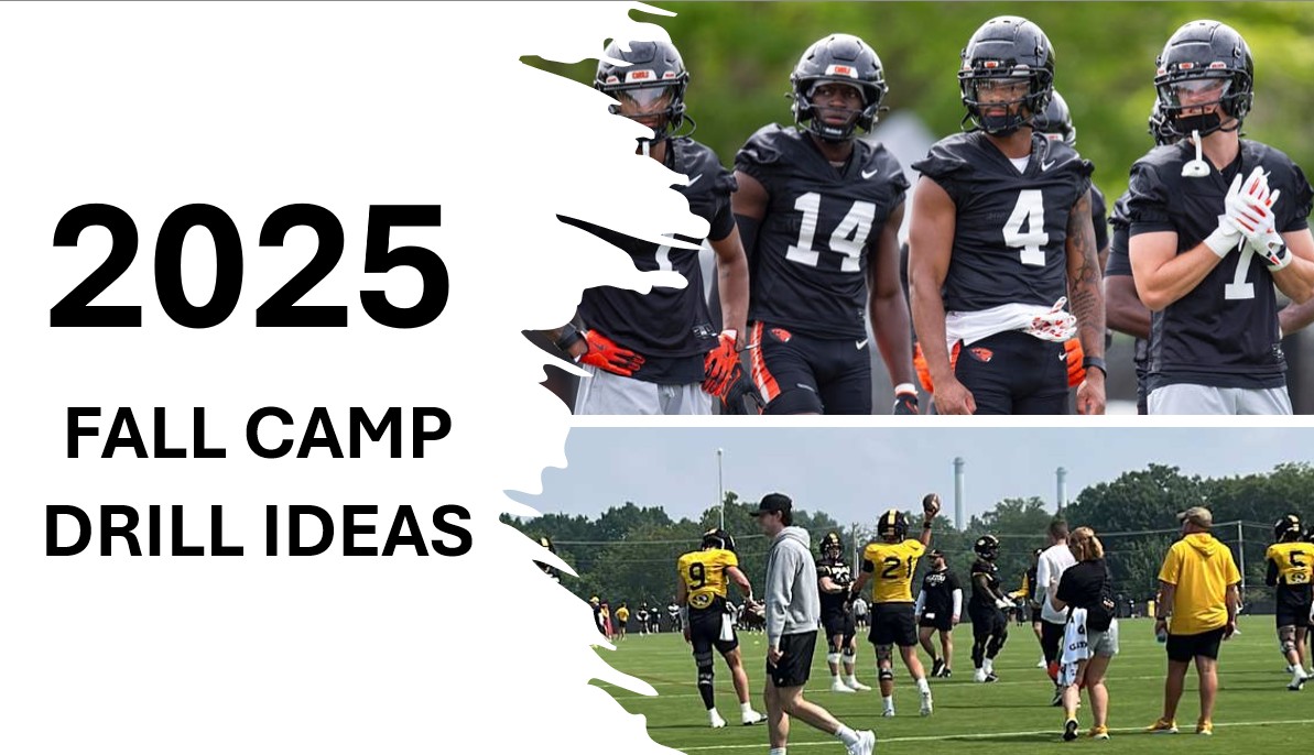 🤔Looking for some other offensive fall camp drills?

➡️Here are a few from last week...

🧵THREAD