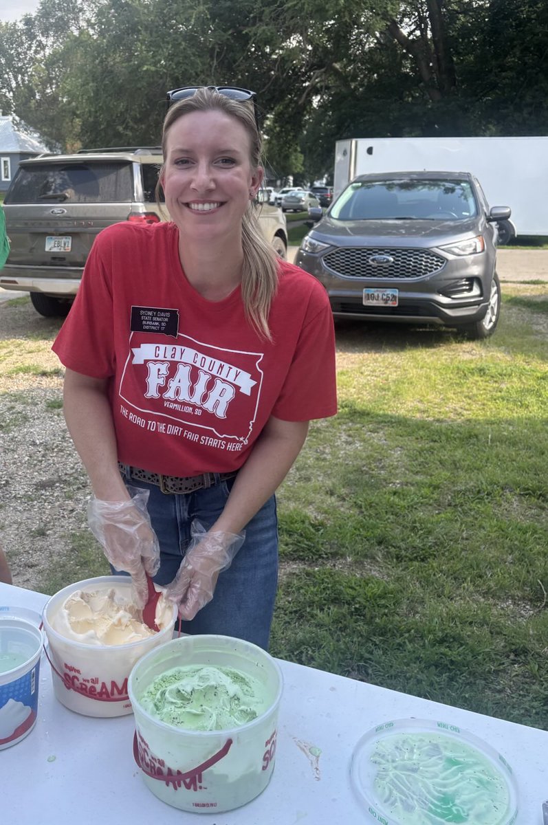 Sharing a few final pictures from the Clay County Fair.

Our family had a blast volunteering at the food stand, scooping ice cream, and helping with the livestock shows and demo derby.

Already looking forward to next year!