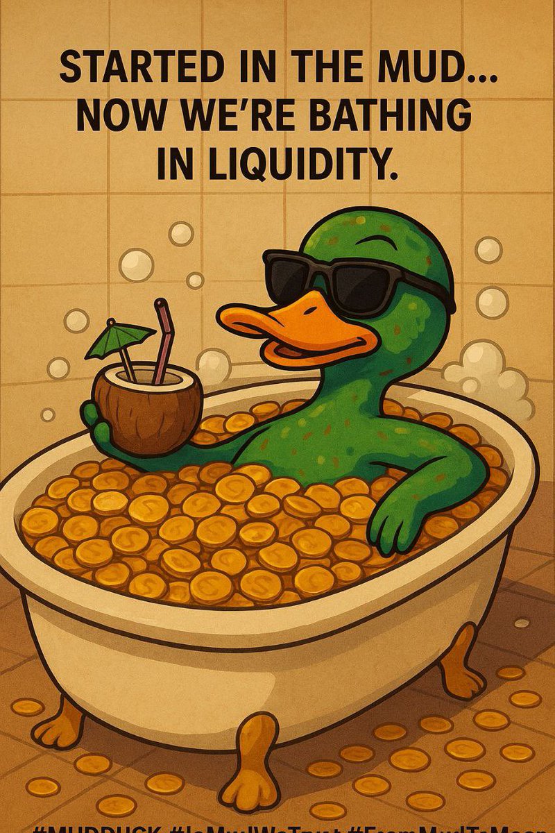 butterquin's tweet photo. @spond $MDDUCK deserve it the next 100x @MUDDUCK1of1  
CA 
2krKwNsEN3ff8z5EQkk7dnRfReYDD33L4x3M9jX2kxyn https://t.co/gHbAN4KRZ1
