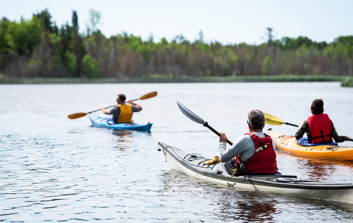 Paddle your way through Door County’s beauty!

Find out how you can kayak across the county at: bit.ly/3HlPz8P

📸 Door County North Mink River Estuary (Did you know - The Mink River Estuary is one of the most pristine freshwater estuaries in the country.)