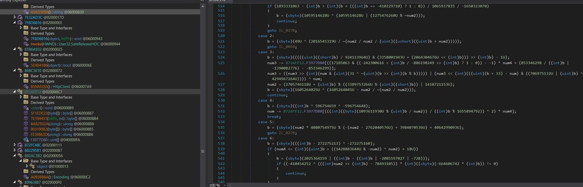 RussianPanda9xx's tweet image. .NET malware is easy they say... wait until you see this crap that can't even be properly debugged...