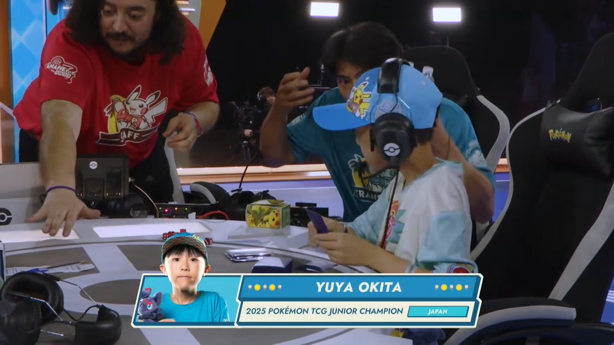 ポケモンWCS2025】 カードゲーム部門 ジュニアカテゴリ 優勝はYuya
