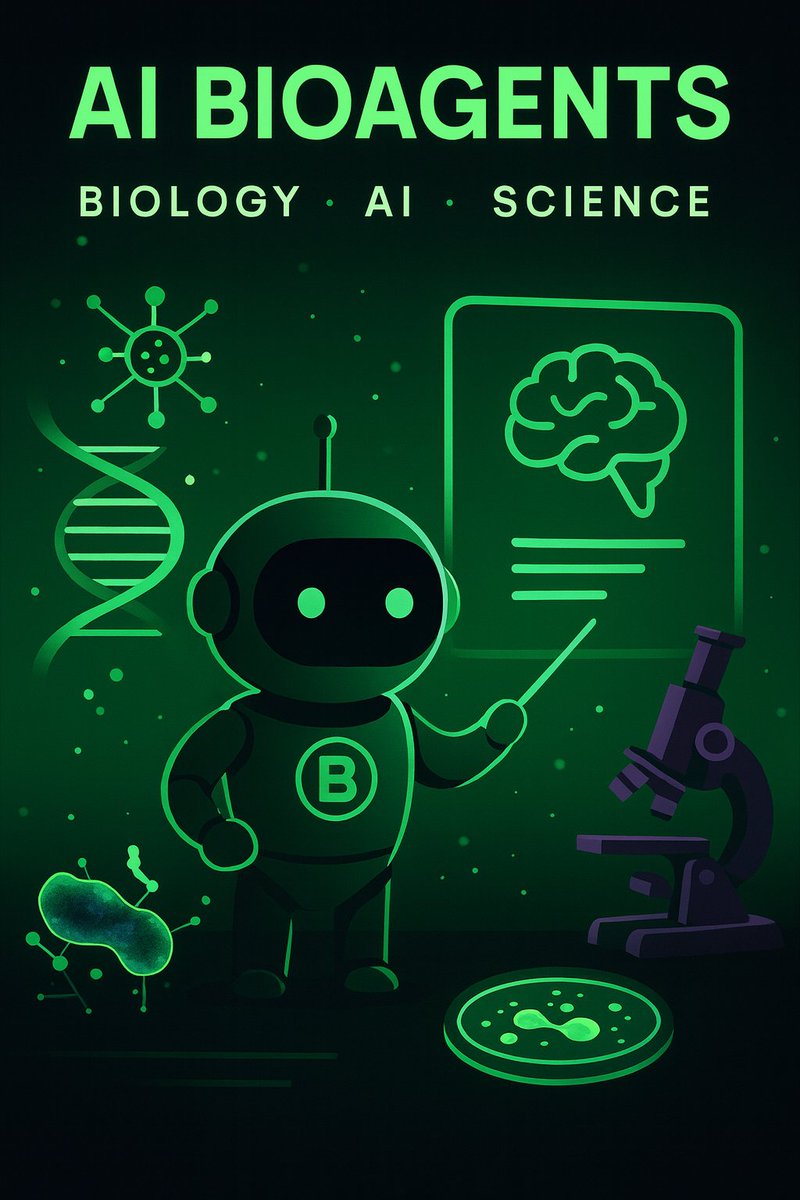 haslethunler's tweet image. Imagine a robot friend in the lab 🧪👩‍🔬
It helps scientists understand how life works — from bacteria 🦠 to the human brain 🧠.
Always learning. Always curious. 🚀
#NextGenAI #ScientificAI #AIforBiology
@BioProtocol