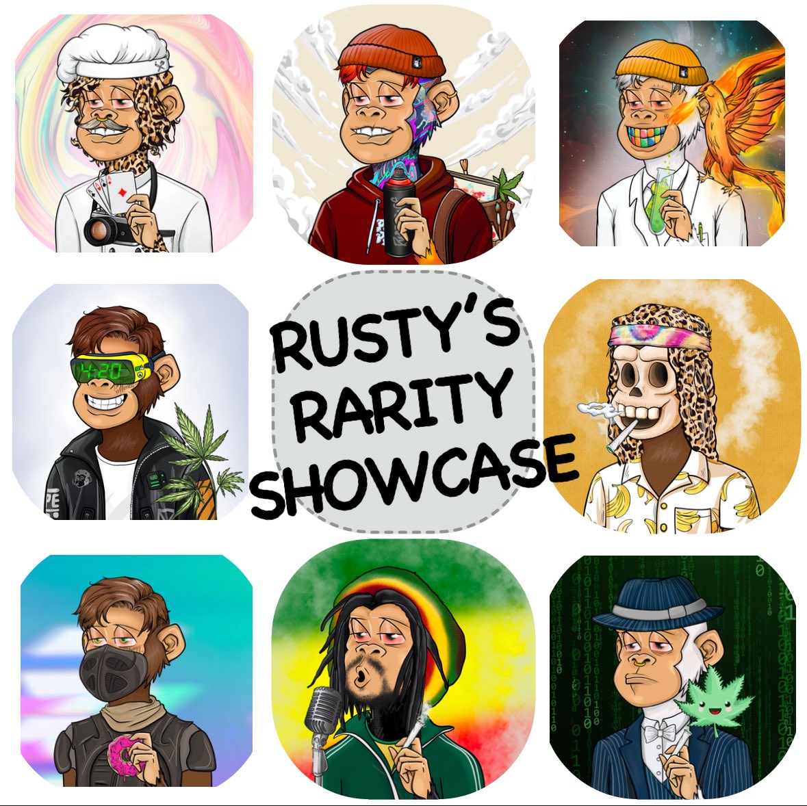 🟩 Rusty P ❌💥 (@pumpactionpurde) on Twitter photo The wonderful world of <a href="/StonedApeCrew/">Stoned Ape Crew</a> doesn’t get seen enough in my opinion.
The constant recycling of “floors” doesn’t do anything to exhibit the depth and quality of the collection, so please join me in appreciating some traits that frankly people just don’t see anymore 🧵 The wonderful world of <a href="/StonedApeCrew/">Stoned Ape Crew</a> doesn’t get seen enough in my opinion.
The constant recycling of “floors” doesn’t do anything to exhibit the depth and quality of the collection, so please join me in appreciating some traits that frankly people just don’t see anymore 🧵