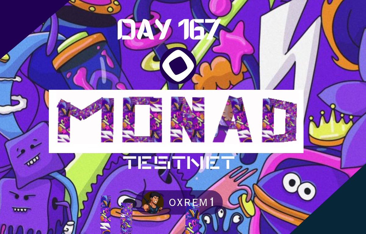 omallets's tweet image. Maybe this is what it looks like — wild, colorful, and unpredictable.

gMonad! @TalentumID @monad_xyz