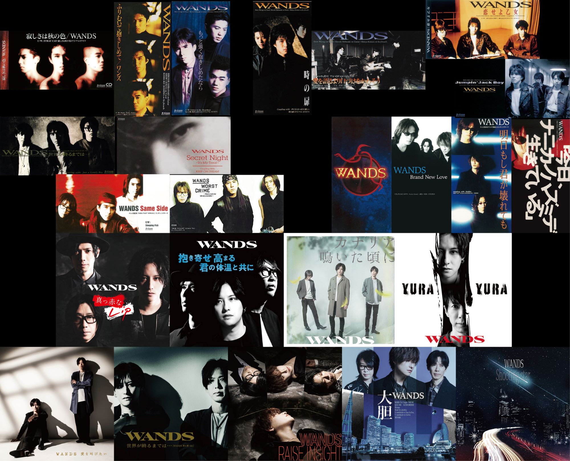 WANDS FC会報vol.3.4.5.6 NEO WANDS ファンクラブ 会報誌セット WANDS