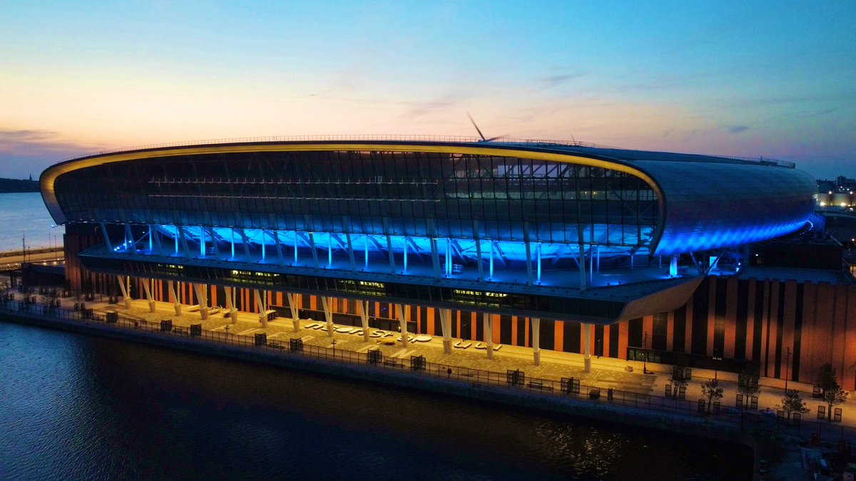 What a beautiful evening 
💙⚽️🏡