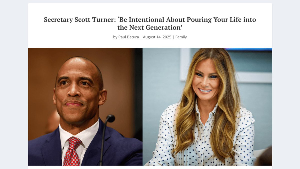 Scott Turner (@secretaryturner) on Twitter photo I am proud to partner with <a href="/FLOTUS/">First Lady Melania Trump</a> to improve and expand the Foster Youth to Independence initiative to serve foster youth transitioning out of the foster care system, providing much needed housing to this at-risk community. I am proud to partner with <a href="/FLOTUS/">First Lady Melania Trump</a> to improve and expand the Foster Youth to Independence initiative to serve foster youth transitioning out of the foster care system, providing much needed housing to this at-risk community.