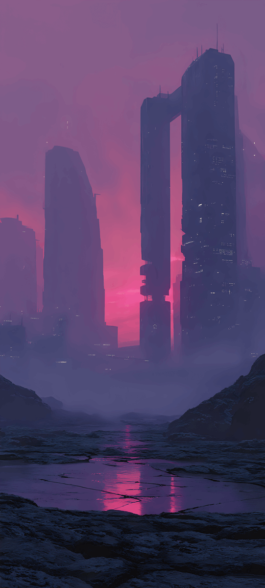 404images's tweet photo. Neon Dawn at the Broken Nexus 4K Phone Wallpaper 📴
Tap & Hold >> Load in 4K
#cyberpunk #postapocalyptic #neonlights #dawnscape #wallpaper https://t.co/PG3TKRUGIy