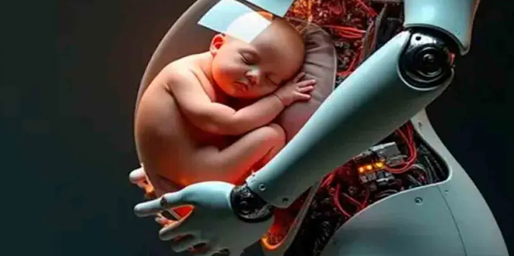 Presencia_MX's tweet image. China da un paso histórico: desarrollan 
el primer robot capaz de gestar y dar a
 luz mediante un útero artificial

El avance ya genera controversia ética en redes.

📰 presencia.mx/nota.aspx?id=2…
#ÚteroArtificial #RobotGestante #China #Tecnología #CienciaYÉtica