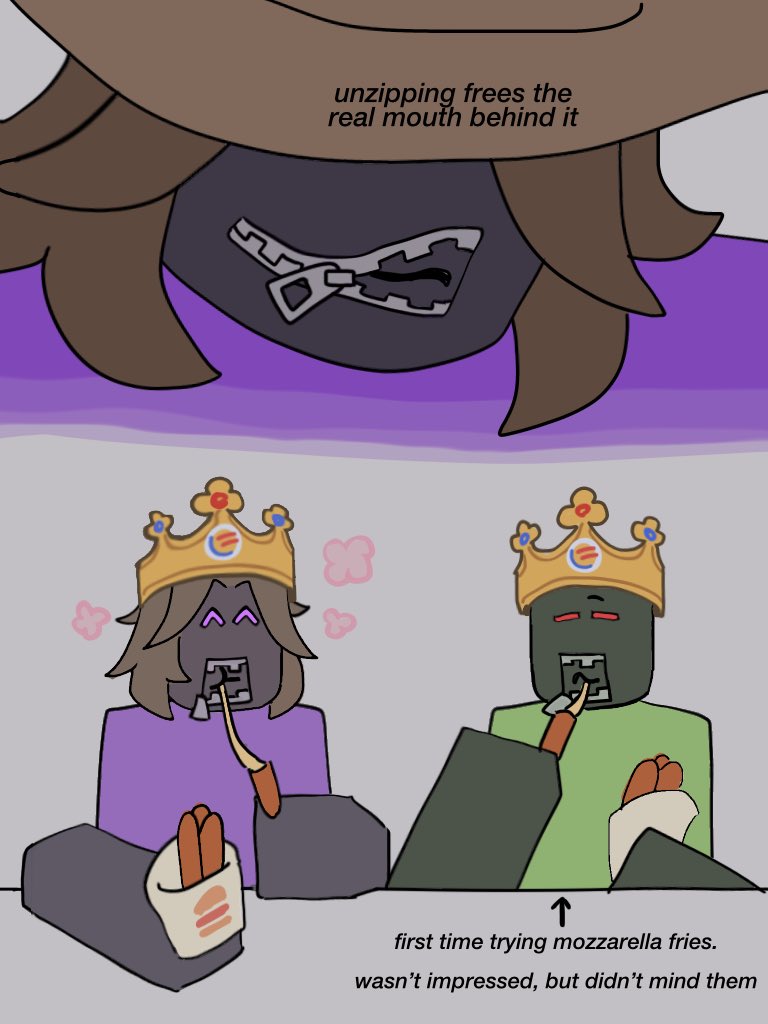 more headcanons + qna 

#forsakenfanart #doublezipper