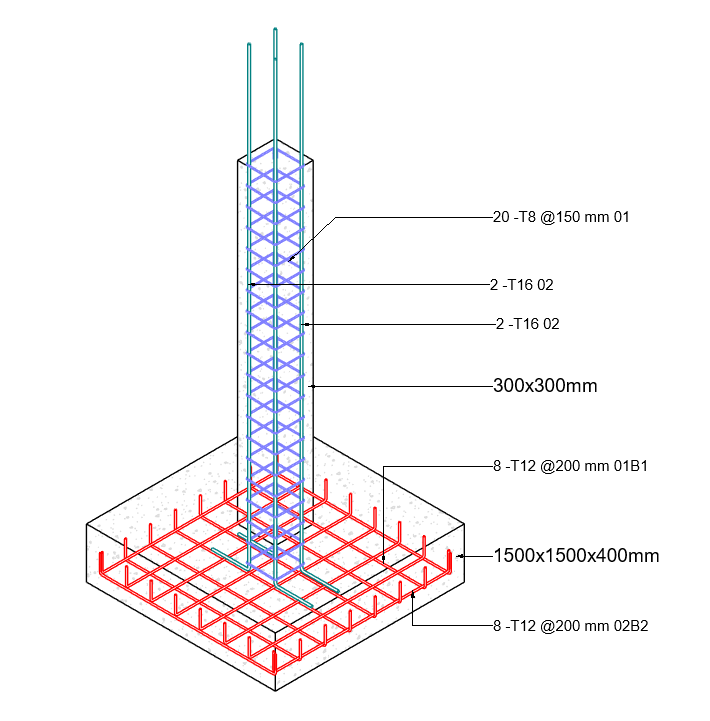 REINFORCEMENT CALCULATIONS (KGs. &amp; PIECES) 

When dealing with any reinforced concrete structure, one of the critical materials used in its construction is rebar. These usually come in different sizes in the Kenyan market and can range from ø6 to ø40 rebars.  

Rebar can be