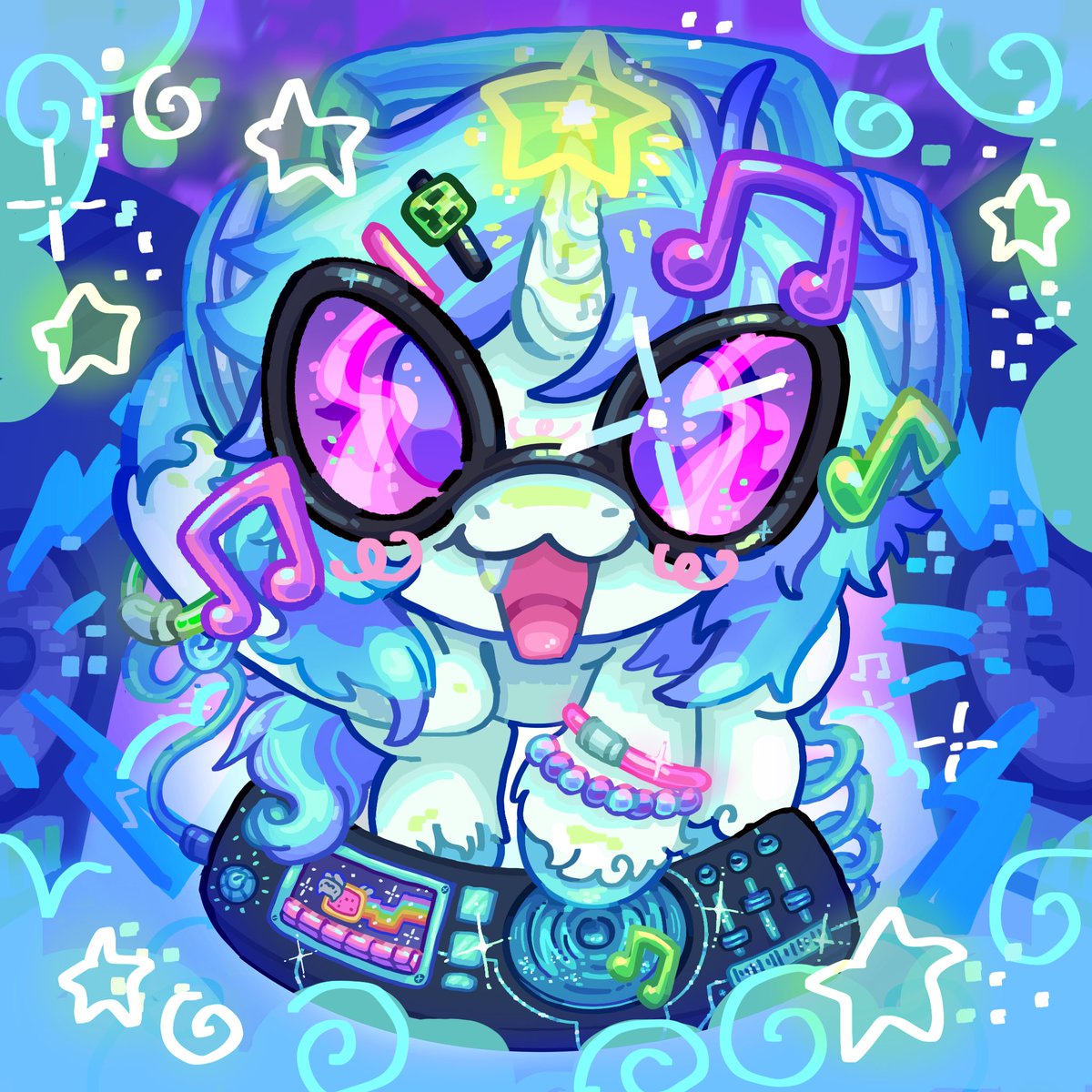 DJPONNNNNN3 :3 LETS PARTYYY! :3 
#mlp #djpon3 #vinylscratch