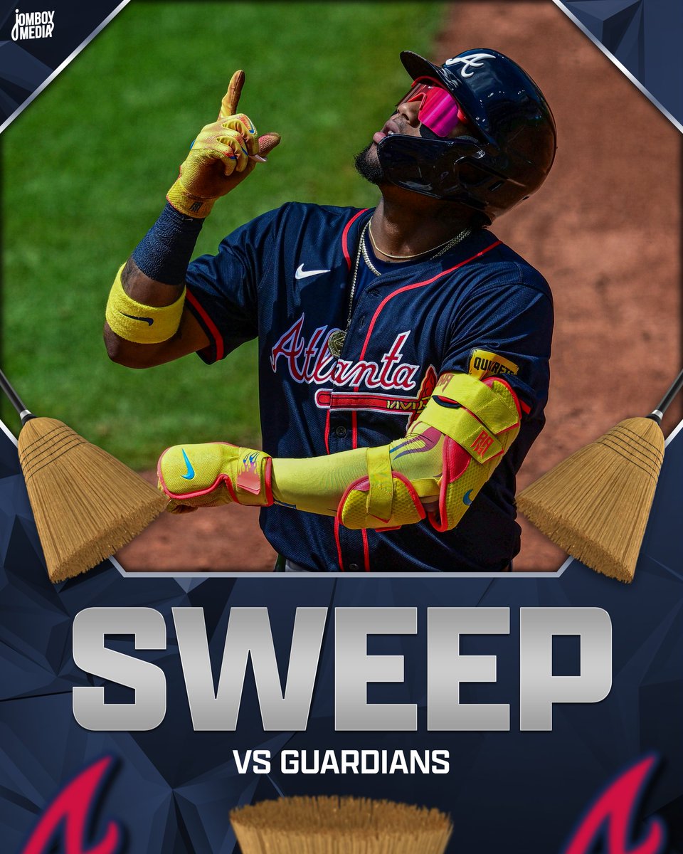 Talkin’ Baseball (@talkinbaseball_) on Twitter photo The Braves go into Cleveland and sweep the Guardians! The Braves go into Cleveland and sweep the Guardians!