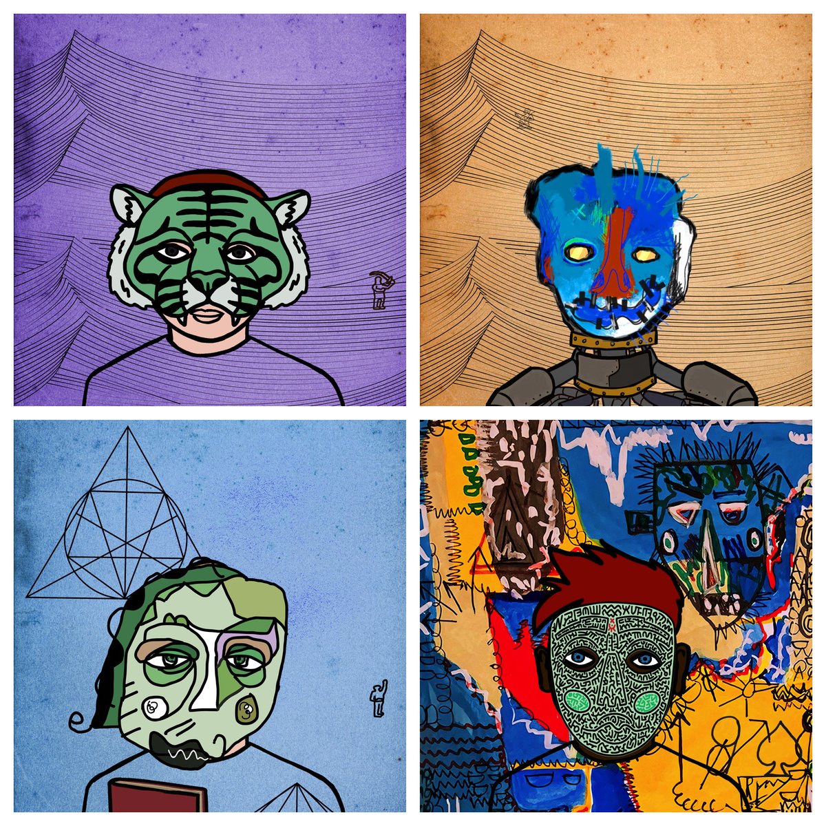 Another Pro Tip: Look behind traits 👀

<a href="/TheHashmasks/">Hashmasks</a> contain 5 Glyphs — rare, subtle, sometimes almost invisible. Hidden symbols add extra rarity.

Here are 4 recent sales near floor price👇
Can you spot the Glyph on the last one? Some are so sneaky you might miss them! 🎭