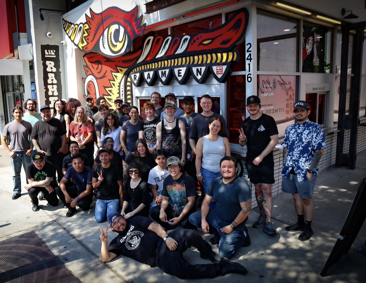 toddcoerver's tweet image. We’re open and ready to serve!  Lil’ @ramentatsu_ya on the Drag