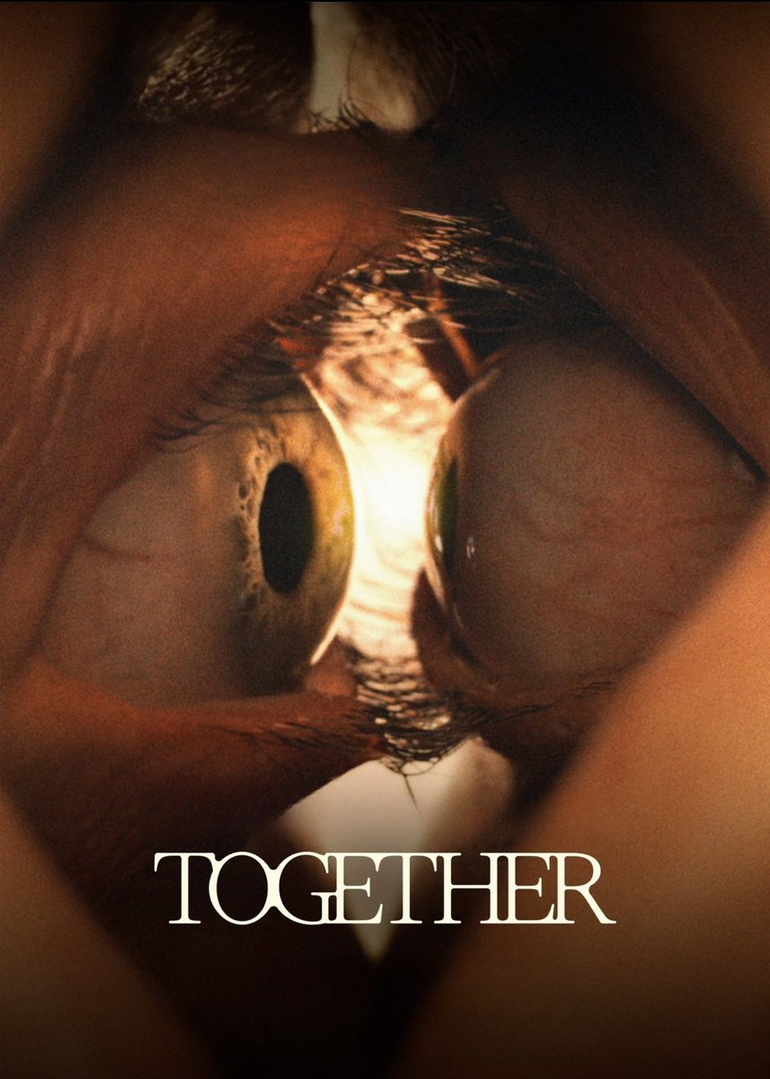 My verdict on #Together (2025)

Thoroughly entertaining. Franco &amp; Brie are perfectly cast—their chemistry &amp; comedy chops elevate the film. Second half ramps up with brutal, wince-inducing moments, solid CGI/practical effects, &amp; sharp sound design that hits hard.

7.5 out of 10
