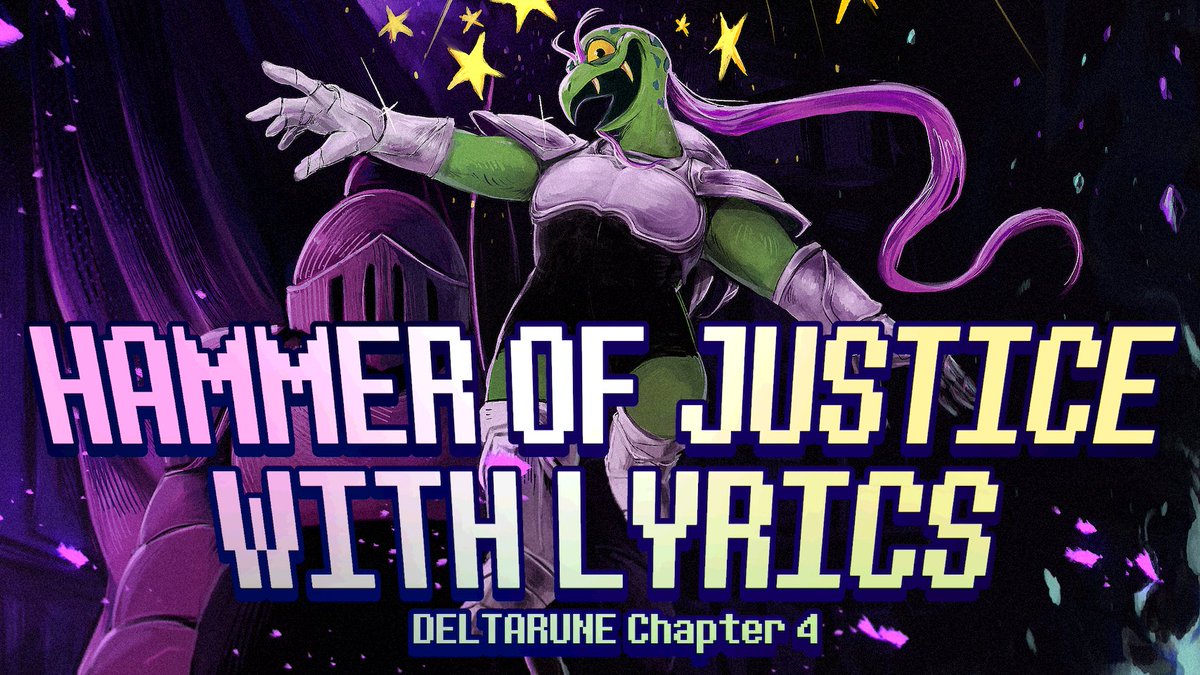 No way around the claim, so full steam ahead ! I Guess ! Hammer of Justice WITH LYRICS is premiering soon!
Link and credits in replies! Support is appreciated !!