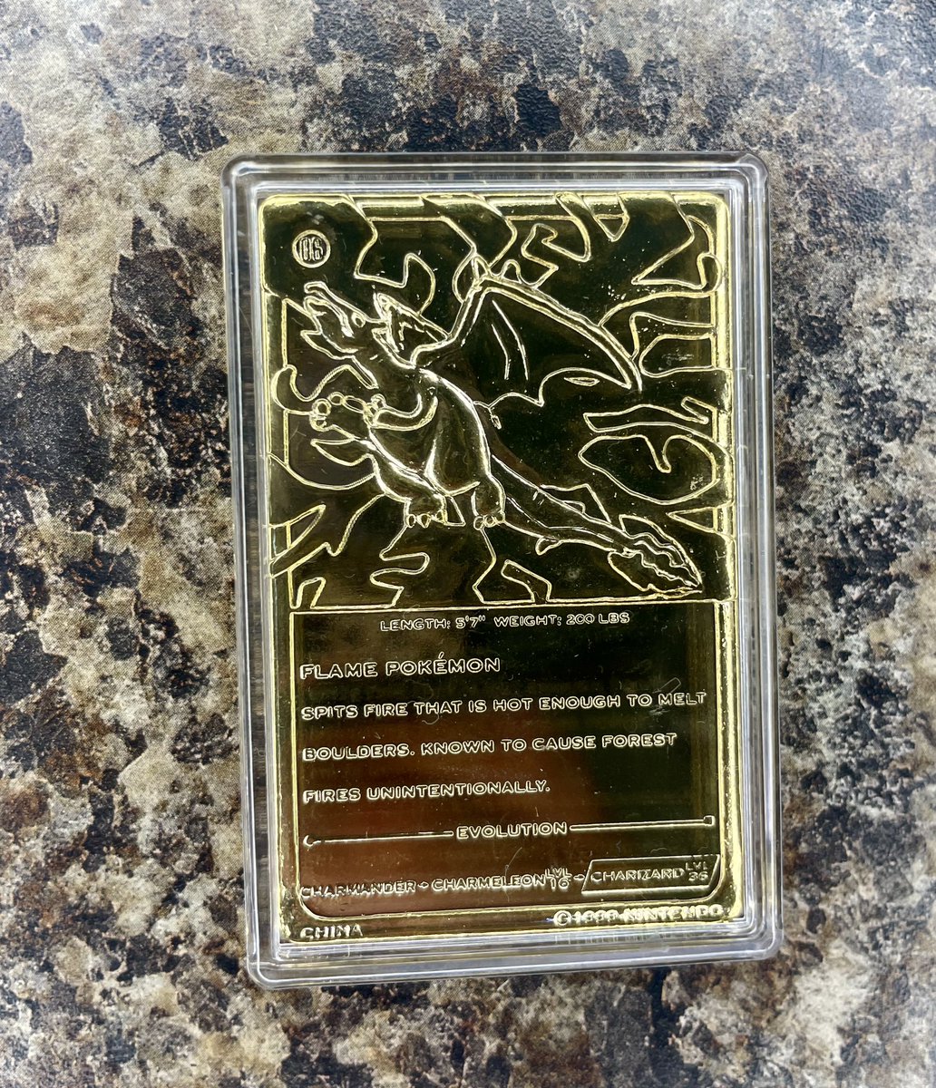 Kyle Bumgarner (@kyle_bum1990) on Twitter photo Do yall know about the gold Pokémon brick they gave out at Burger King back in the day? I have a few of them! Here is the Charizard <a href="/CardPurchaser/">Card Purchaser</a> Do yall know about the gold Pokémon brick they gave out at Burger King back in the day? I have a few of them! Here is the Charizard <a href="/CardPurchaser/">Card Purchaser</a>