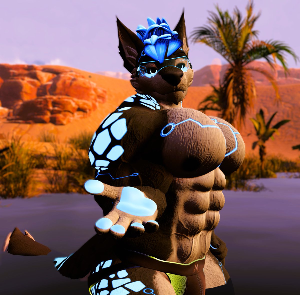 Water feels perfect...Won't you come dip in with me, I'll make it worth your while~ 💦😎